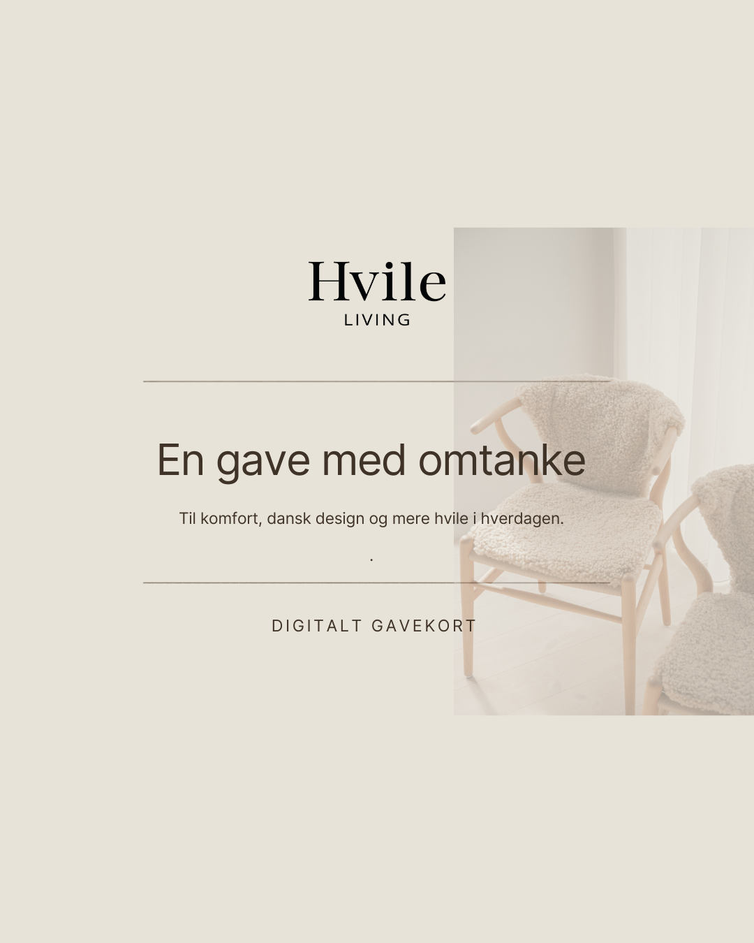 Hvile Living Gavekort